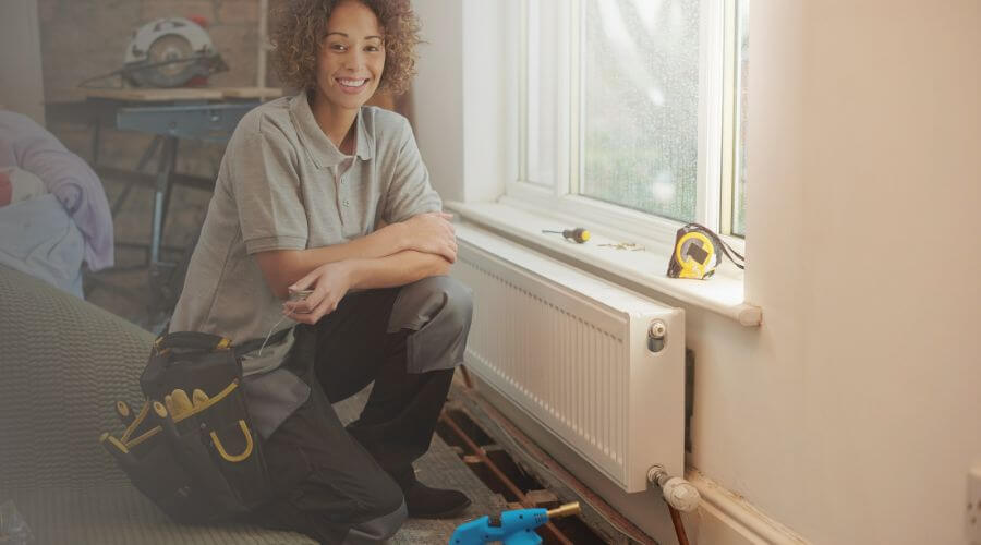 Local tankless water heater installation in Oquawka, IL